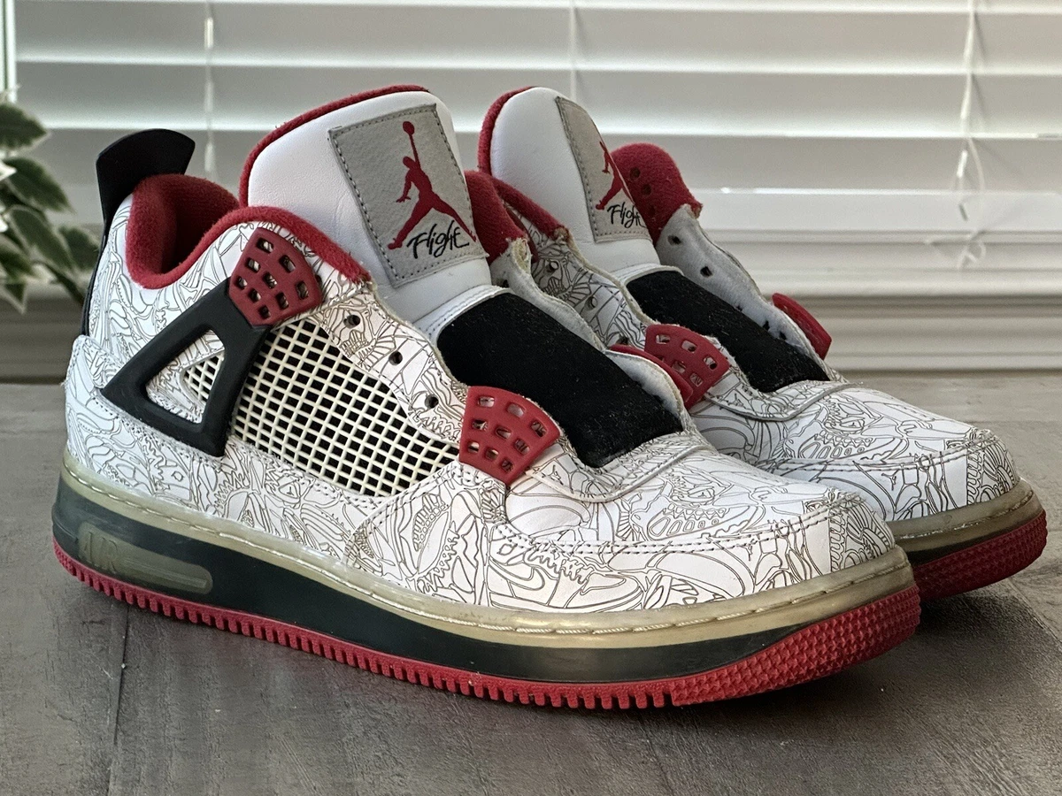 中古　ナイキ エア ジョーダン　フュージョン4プレミア Jordan Fusion 4 Premier White Laser for Sale | Authenticity