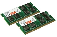 2x1GB 2GB DDR 266MHz PC-2100 Notebook OS DIMM Laptop DDR1 1024MB