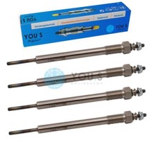 4 Stück YOU.S Glühkerzen für HYUNDAI H-1 / STAREX Cargo Kasten Travel 2.5 CRDi