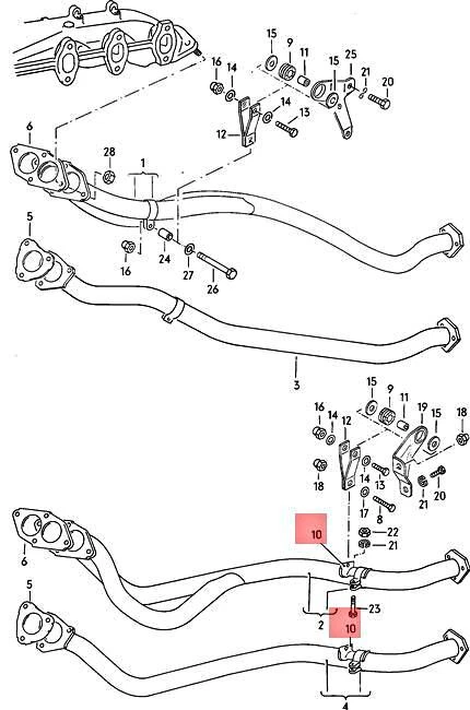 Soporte Original Volkswagen NOS AUDI VW 100 Avant 200 4000 5000 431253197C Foto 2 de 2
