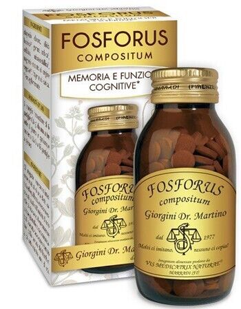 FOSFORUS COMPOSITUM integratore alimentare 150 pastiglie Dr. Giorgini - Foto 1 di 1