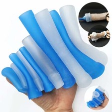 Male Penis-Extender Stretcher Max Vacuum Enhancer Enlarger Silicone Sleeve S-XXL