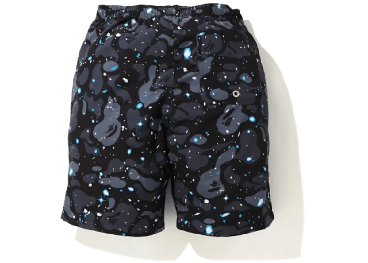 BAPE Space Camo Beach Shorts (SS20) Black | eBay