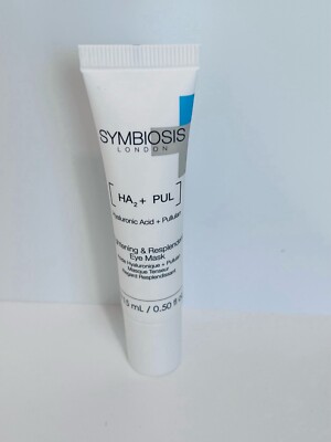 SYMBIOSIS LONDON Tightening And Resplendent Eye Mask 15 ML / 0.50 Oz NEW