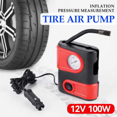 Car Tire Air Pump Inflator Compressor Digital Electric Auto 12V 100PSI Portable