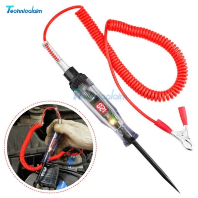 MARKENLOS Auto Tools 6V 24V Car Truck Voltage Circuit Tester Car diagnostic Probe Test Pen