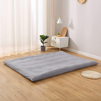 Floor Futon Mattress Cover Only for Traditional Japanese Futon Mattress,Zipper S