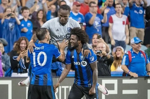 PLAYER ISSUE PIATTI MONTREAL IMPACT 2017/2018 MLS SOCCER FOOTBALL SHIRT SIZE M - Picture 14 of 15