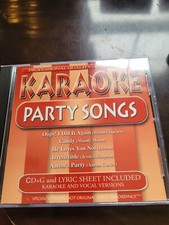 PARTY SONGS KARAOKE CDG HARD TO FIND