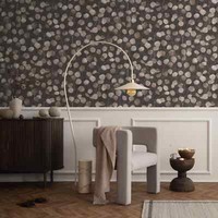 Vliestapete Blattmuster Eucalyptus Floral Aquarell Braun Beige 81639 (3,92€/1Qm)