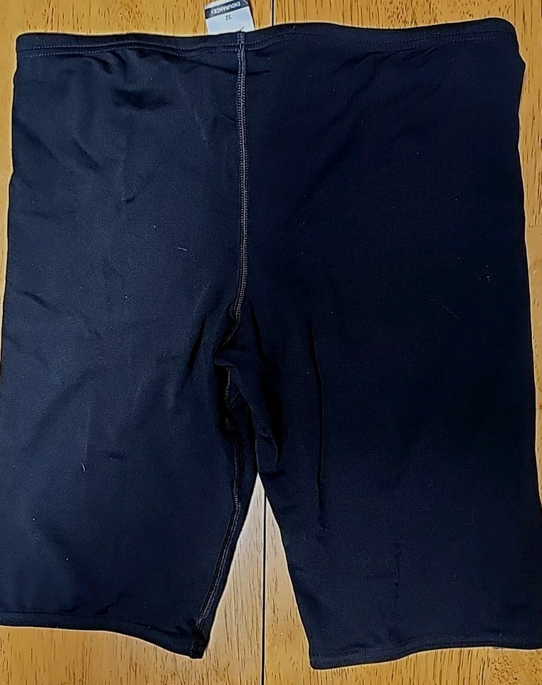 NWT SPEEDO Men's Black ENDURANCE+ Performance Racing Jammer Swim Suit ...