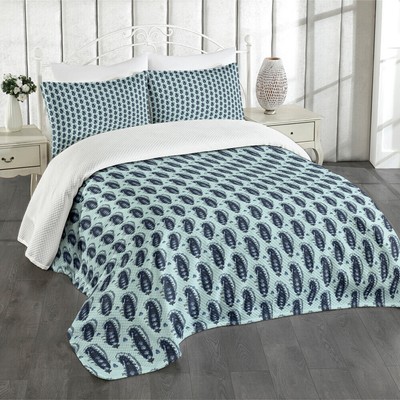 orientalisch Tagesdecke Set Arabesque Blumenmuster