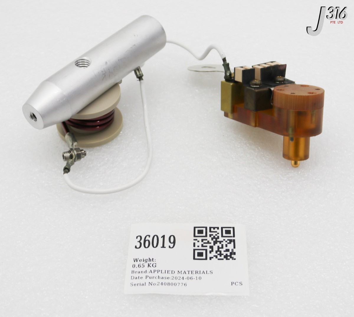 36019 APPLIED MATERIALS STANDOFF INDUCTOR SUPPORT RF COVER 0040