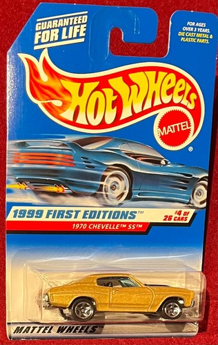 HOT WHEELS 1999 FIRST EDITIONS 1970 CHEVELLE SS #915 GOLD . SIEHE KOMBIANGEBOTE!