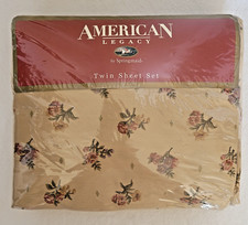 Twin Sheet Set American Legacy Romantic Tan F...