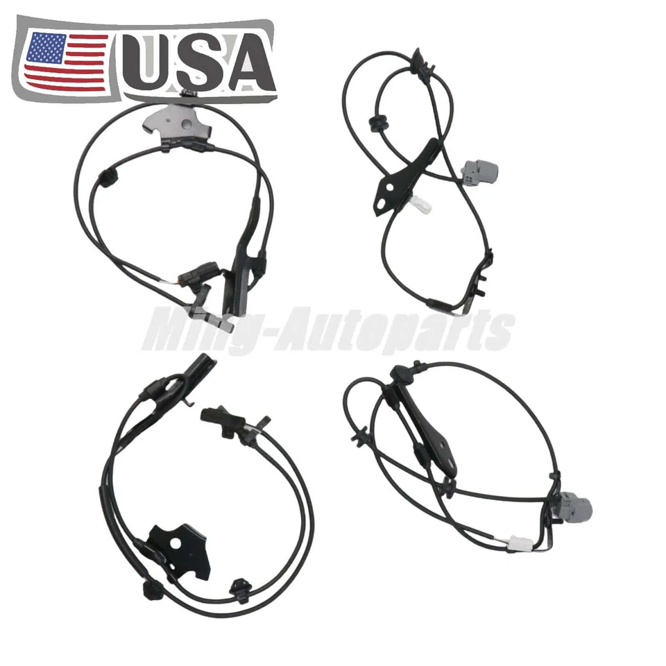4pcs Sensor de velocidad de rueda ABS delantero y trasero para Toyota Prius 2010-15 / Prius C 2012-13 Foto 2 de 4