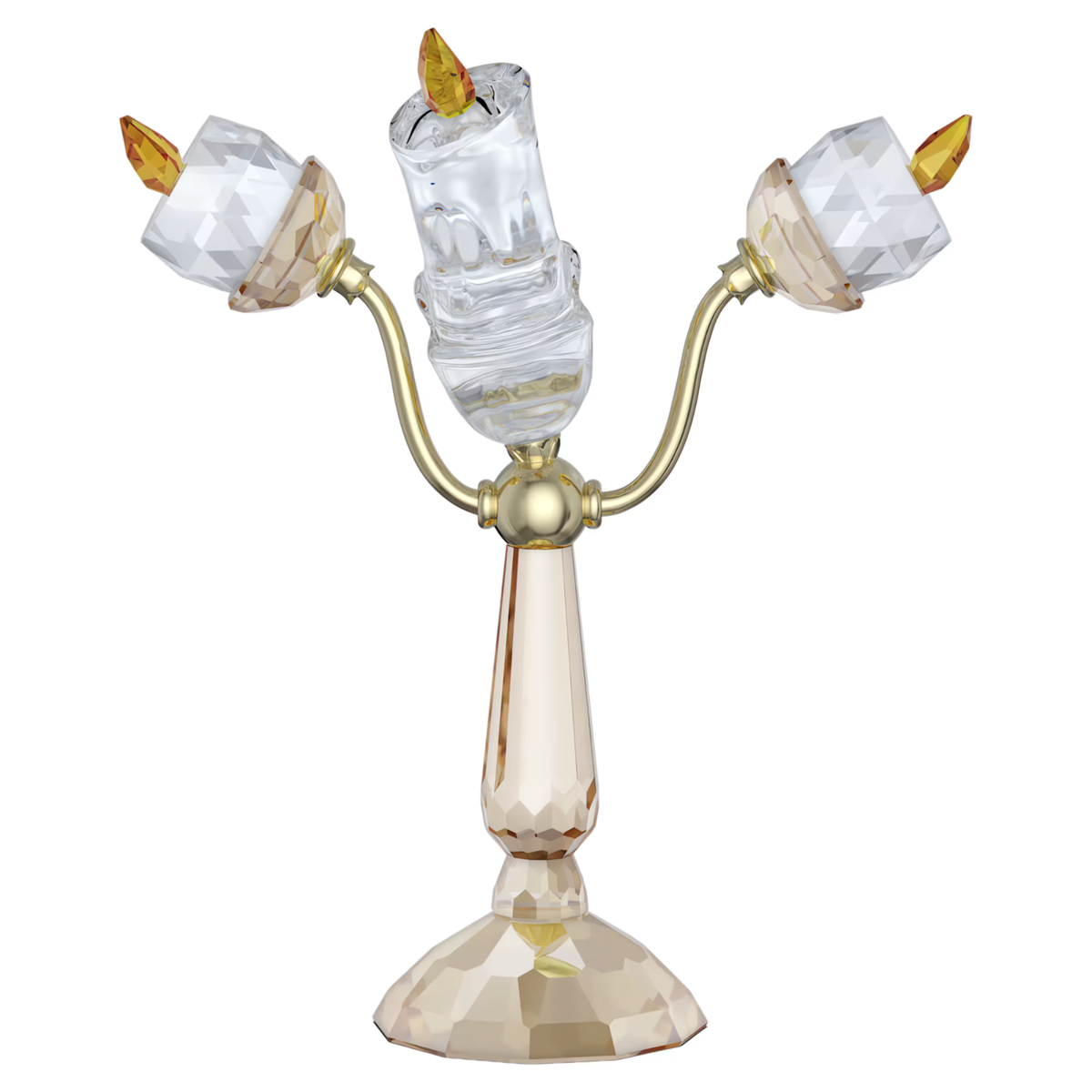 Swarovski Crystal Disney Beauty And The Beast Lumière Figurine