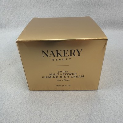 Nakery Beauty LIFT-TOX Multi-Power Rich Firming Cream 6 fl oz / 180 mL SEALED