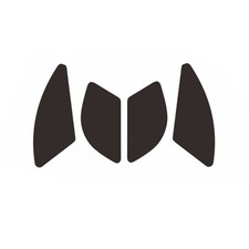 0.6mm Thickness Mouse Skates Feet Skating Stickers Kit for Glorious Model O Odin