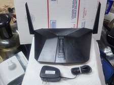 NETGEAR NIGHTHAWK AX4 AX3000 WIFI 6 ROUTER RAX40 WITH ADAPTER, WORKS D5.6