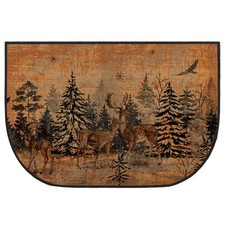 Fireplace Hearth Rug Fireplace Mats Cabin Southwestern Fireproof Fire Resista...