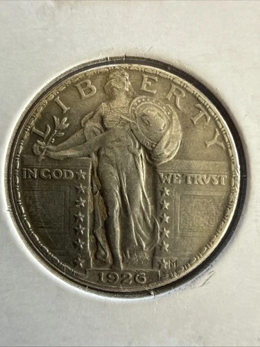 1926 Standing Liberty Quarter Nice Original VF+