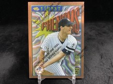 ANDY PETTITTE 1996 TOPPS FINEST #122 FINEST PHENOMS ROOKIE CARD / NY YANKEES. rookie card picture