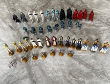 Rare VINTAGE 1999 CHARACTERS GAMES STAR WARS COLLECTOR'S 3D CHESS SET 