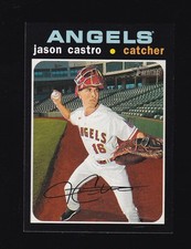2020 Topps Heritage Jason Castro #627 Los Angeles Angels