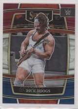 2022 Panini Select WWE Concourse Red & Blue Prizm Rick Boogs #82 11pj