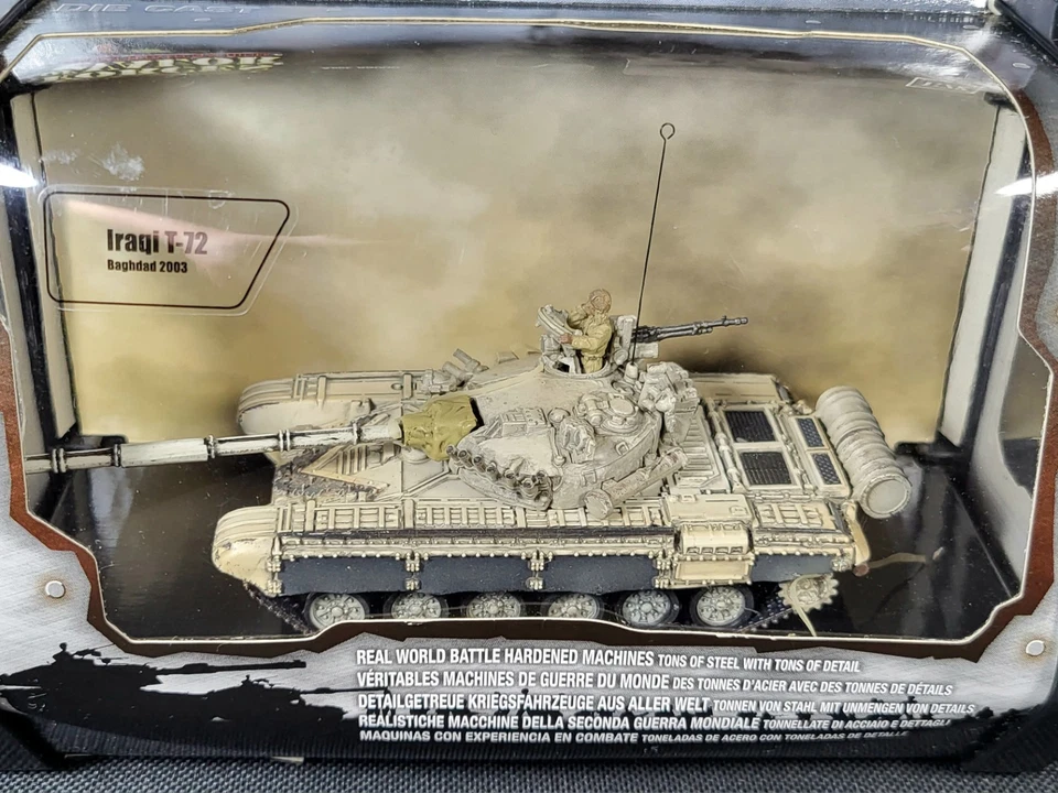 1:72 Forces Of Valor Iraqi T-72 Tank (Bagdhad, 2003) #85015 - Image 2 of 4