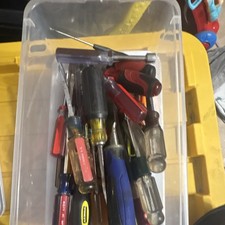 Screw Drivers And Misc Hand Tools Lot
