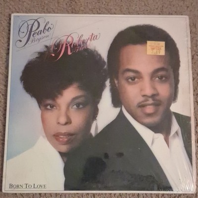 Peabo Bryson & Roberta Flack Born to Love Capitol 12'' Vinyl LP R&B Record