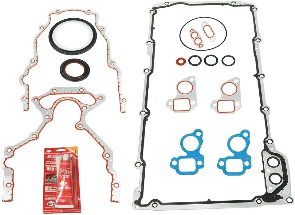 Kit de reconstrucción de motor pistones de techo plano 1999-01 Chevy GMC/Sierra 1500 5,3 L LM4 LM7 Foto 4 de 4