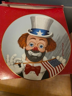 Red Skelton  The Pledge  Collector Plate   1978 Fairmont Fine China + box