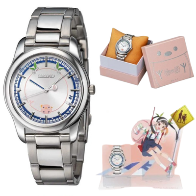 SAKAI SEIKI ブロートーチ Monogatari Series Mayoi Hachikuji Wrist Watch SEIKO LTD Box