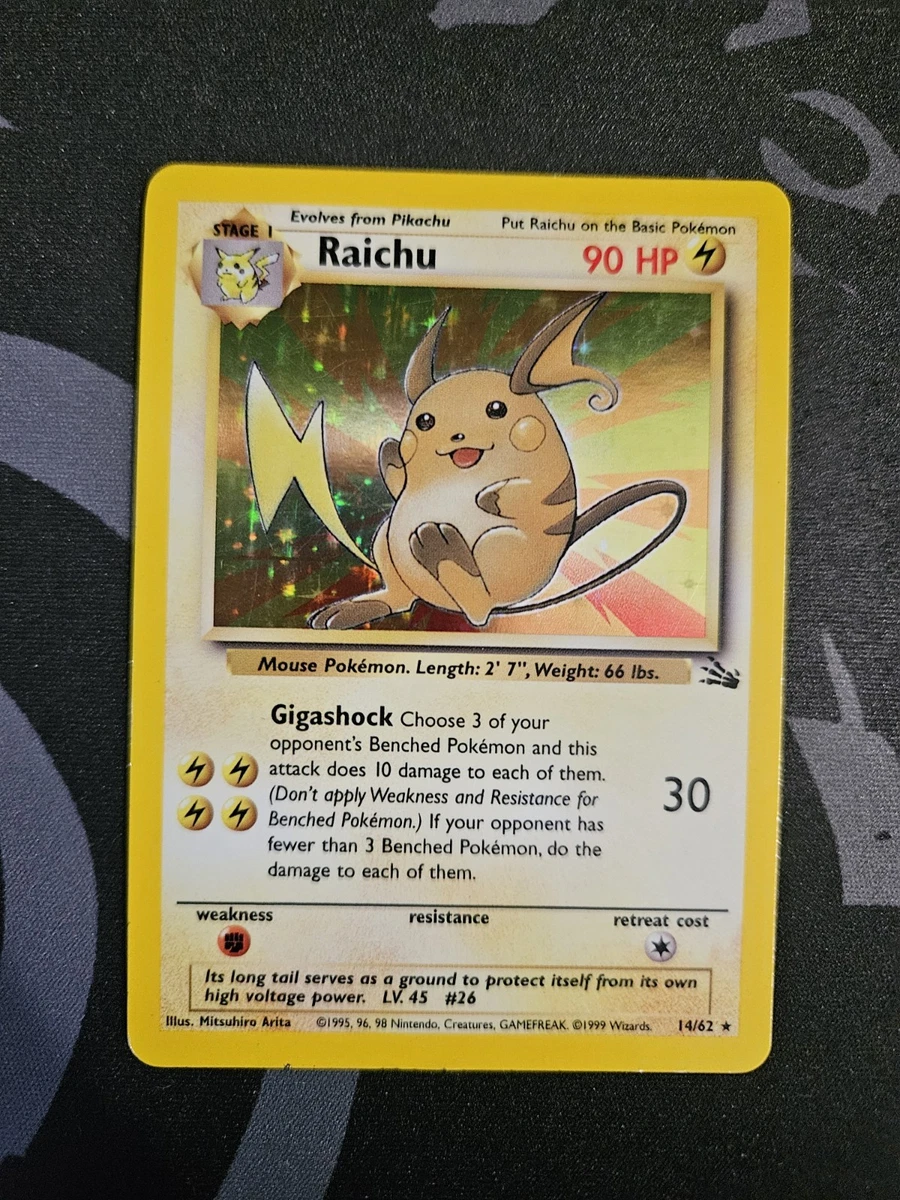 Raichu Pokémon TCG Cards for sale
