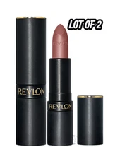 REVLON SUPER LUSTROUS MATTE LIPSTICK #014 SHAMELESS NEW LOT OF 2