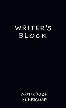 Writers Block: Notizbuch | Mit einem hypnotisieren... | Buch | Zustand sehr gut