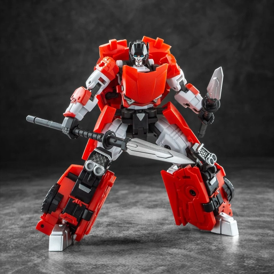 Ironfactory IF EX73 ENKI Sideswipe Mini Mech Modelo Transformable Juguete Foto 4 de 4