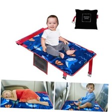 Toddler Airplane Bed  Toddler Travel Essentials  Flyaway Kids Bed Blue Shark