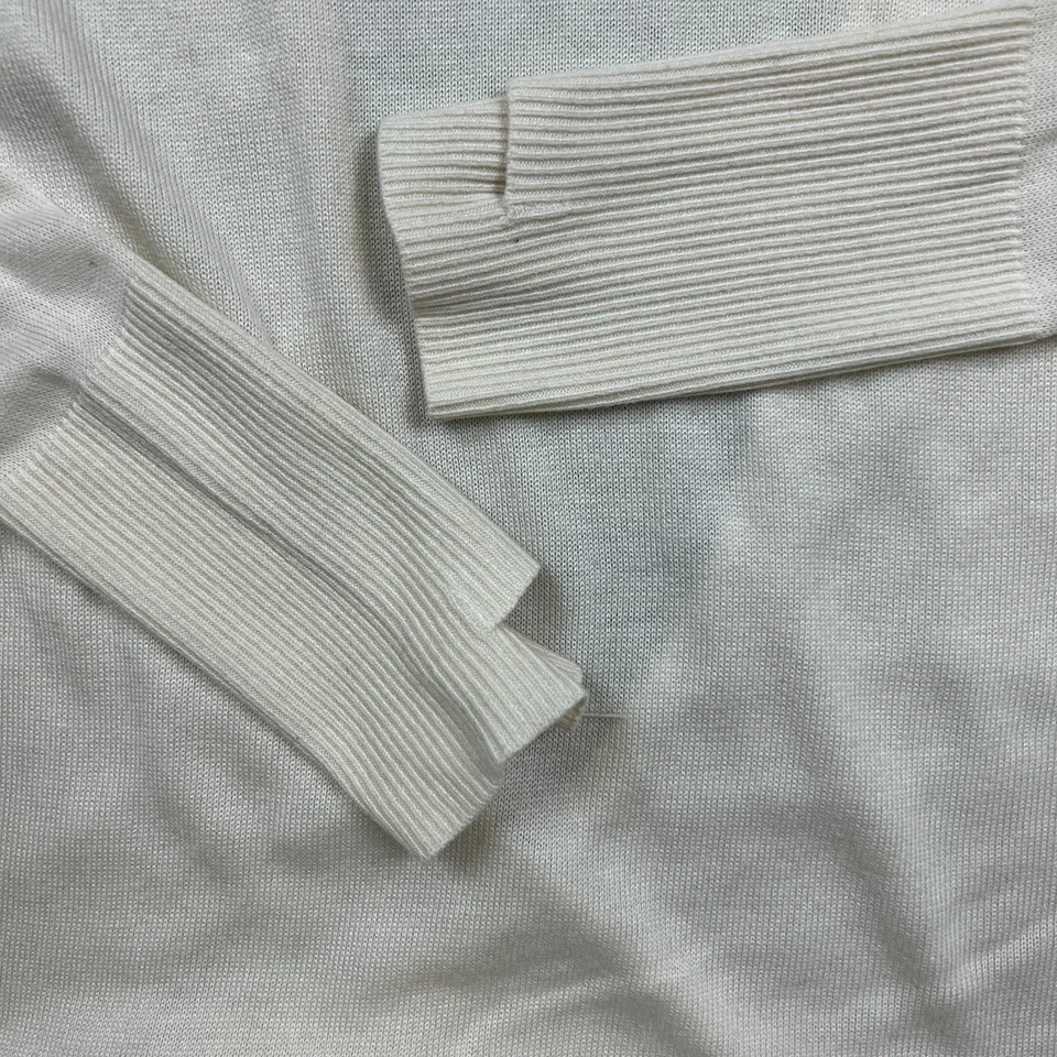 Женский свитер Lululemon Bring It Backbend большой белый расслабленный пуловер для йоги - Изображение 3 из 4