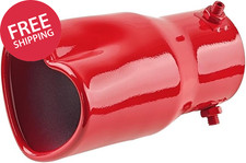 2.5In Inlet 2.8In Outlet 5.39In Stainless Steel Car Exhaust Tail Pipe Tip