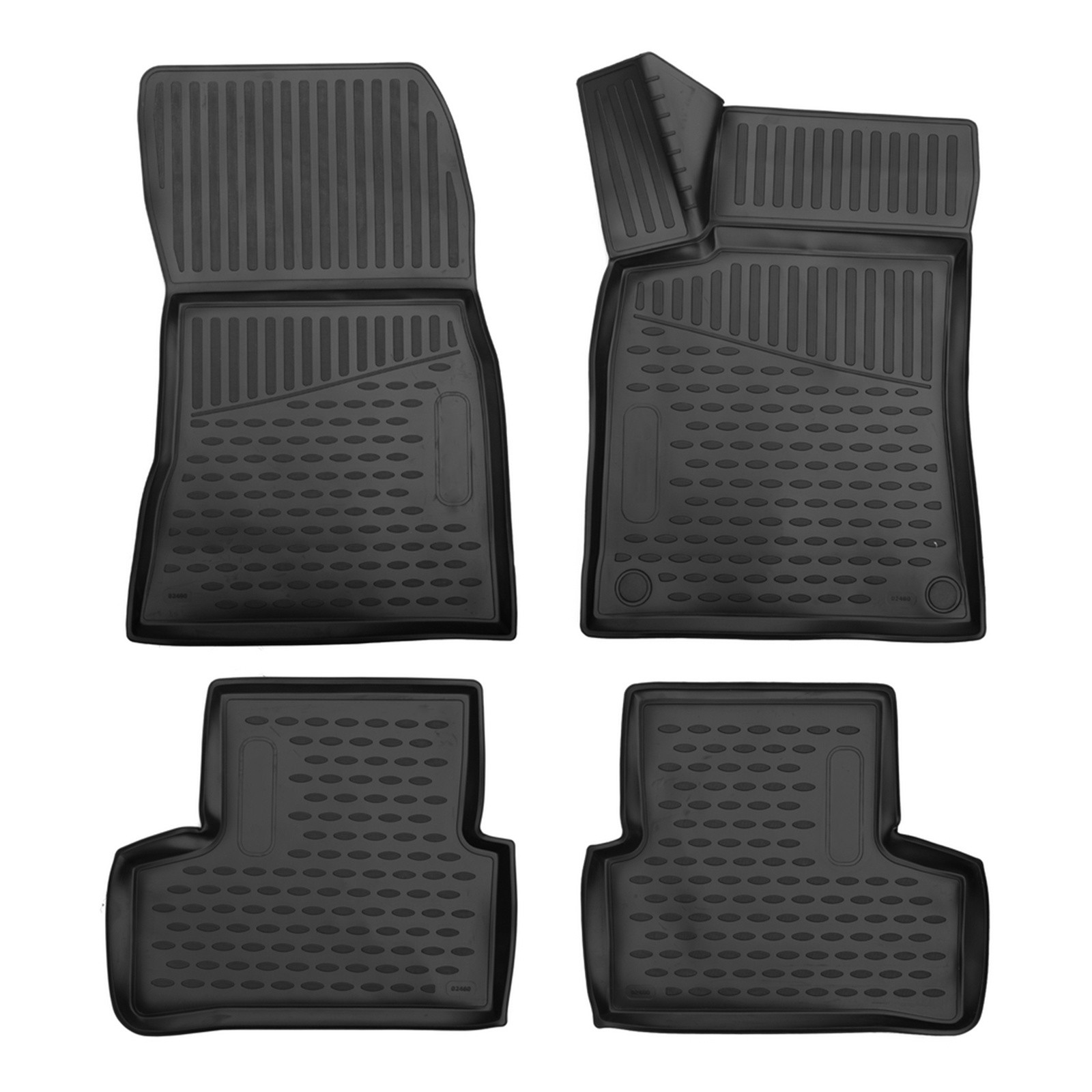 Tapis de sol en caoutchouc robuste d'origine pour Mercedes W247