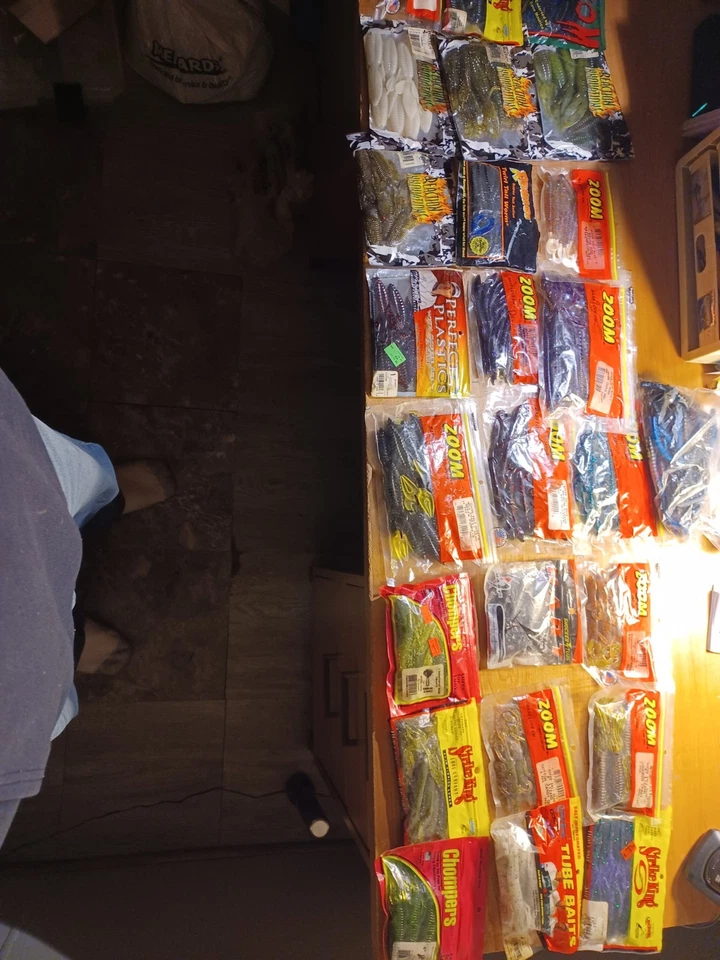 25包鲈鱼钓鱼塑料鱼饵 — 第 4/4 张图片