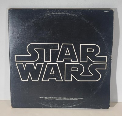 VINTAGE STAR WARS ORIGINAL SOUNDTRACK DOUBLE ALBUM WITH POSTER
