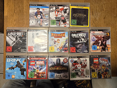 Sony PlayStation 3 Spiele Sammlung Konvolut Paket   Zustand Gut