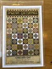 Primitive Gatherings CHECKED OUT Pattern