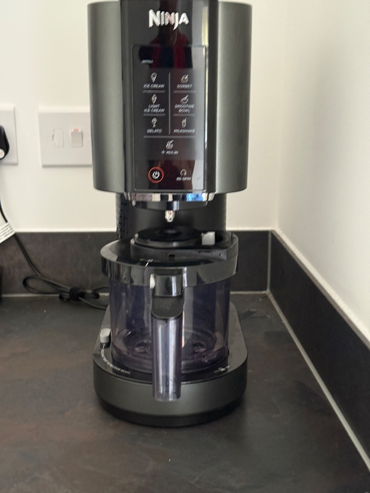 Ninja CREAMi Ice Cream &Frozen Dessert Maker - used once