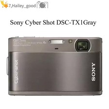 Sony Cyber    Shot DSC-TX1 10.2MP 4x Optical Zoom Digital Camera Gray Auto Focus